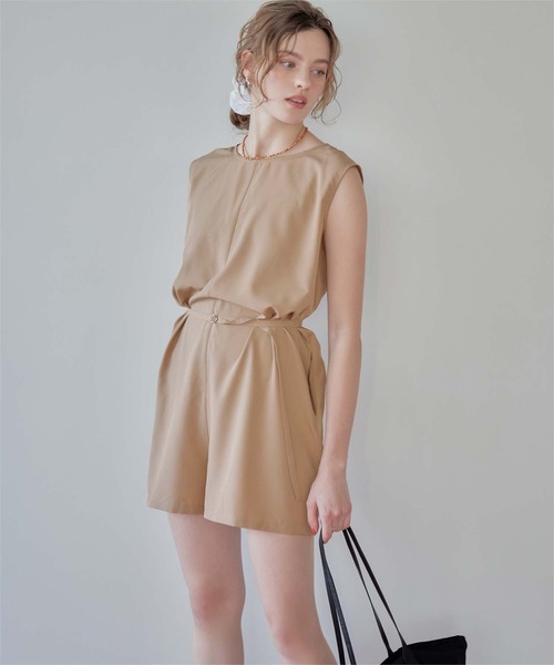 SEA DRESS（シードレス） 水着 ウエストベルト付オールインワン