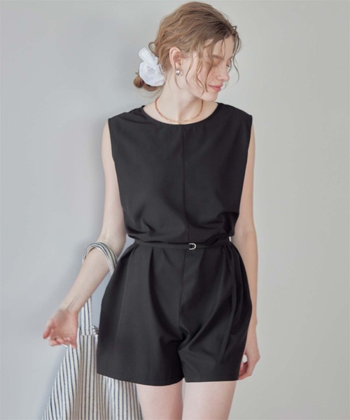 SEA DRESS（シードレス） 水着 ウエストベルト付オールインワン