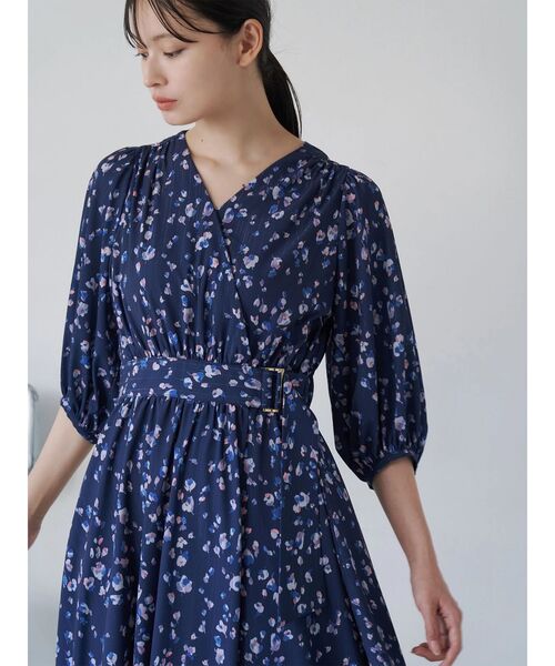 TONAL（トーナル） ワンピース フラワーシアーJQカシュクール