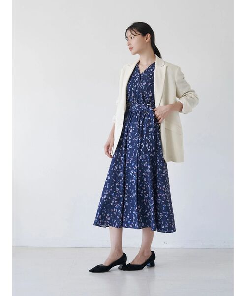 TONAL（トーナル） ワンピース フラワーシアーJQカシュクール