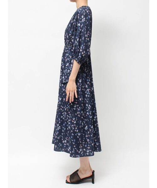 TONAL（トーナル） ワンピース 半袖 フラワーシアーJQカシュクール