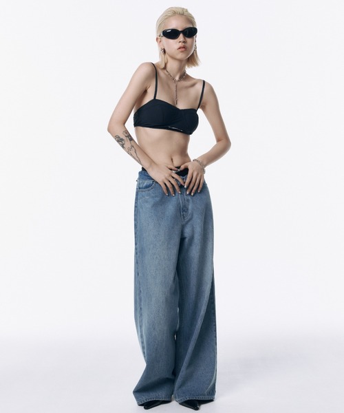 ジョゼムーン タンクトップ JOSE MOON（ジョゼムーン） タンクトップ ノースリーブ RIB TANK TOP