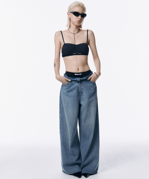 ジョゼムーン タンクトップ JOSE MOON（ジョゼムーン） タンクトップ ノースリーブ RIB TANK TOP