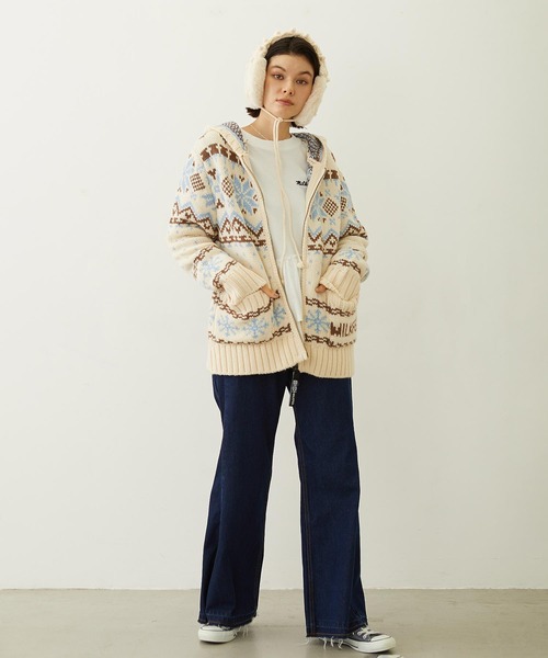 レディース 新品 定価12万 FOXEY KNIT JACKET NOISETTE 40 L