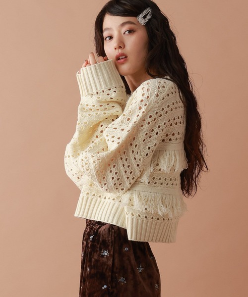 海外で購入❤️Rodebjer  フリンジニット Knitwear – Rodebjer