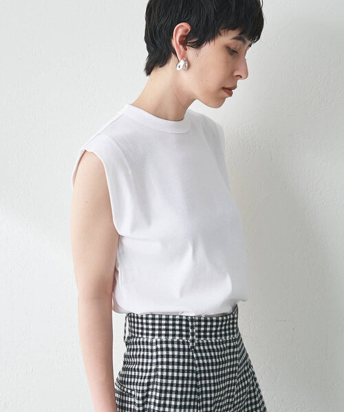 「Whim Gazette」 ノースリーブトップス FREE ベビーピンク レディース_画像5