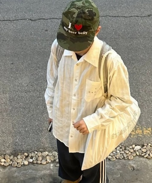 キャップ 帽子 Love logo embroidery cap レディース メンズ