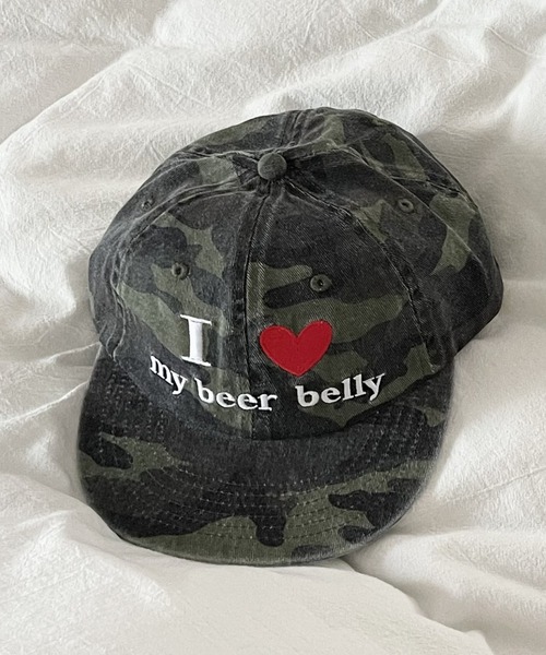 キャップ 帽子 Love logo embroidery cap レディース メンズ