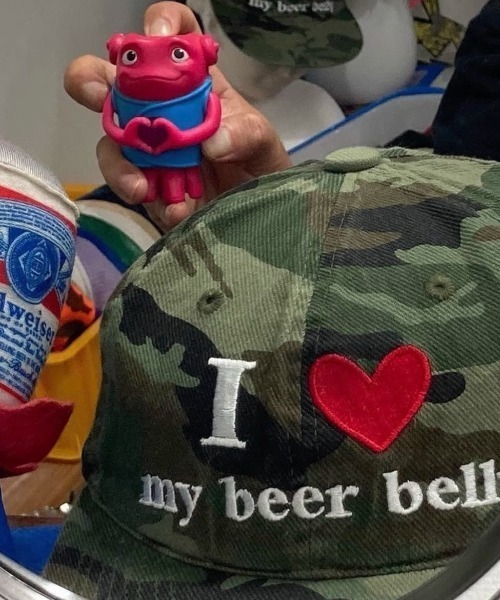 キャップ 帽子 Love logo embroidery cap レディース メンズ
