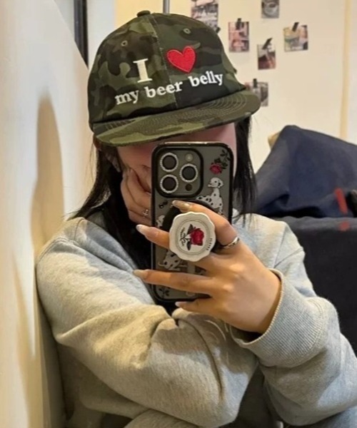 【美品】キャップ / レディース / LOVEロゴ キャップ 帽子 Love logo embroidery cap レディース メンズ