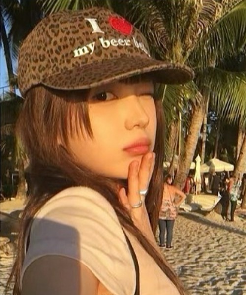 キャップ 帽子 Love logo embroidery cap レディース メンズ