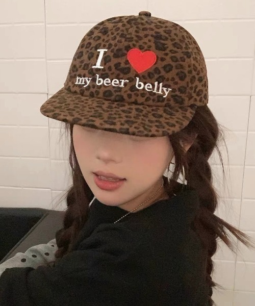 キャップ 帽子 レディース Love logo embroidery cap メンズ