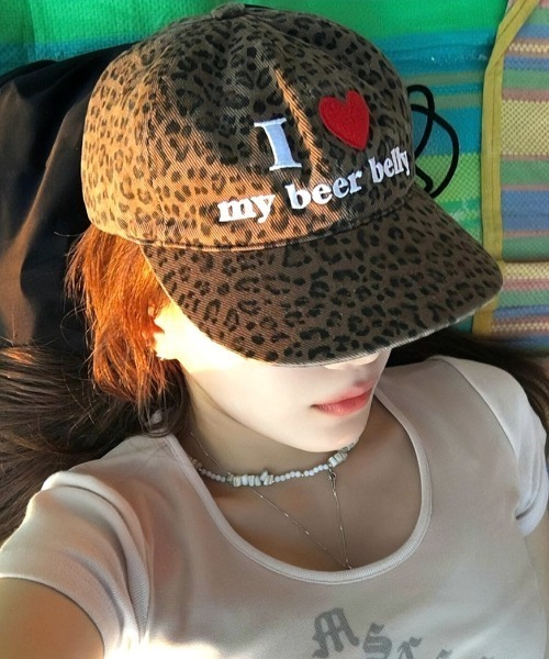 キャップ 帽子 レディース Love logo embroidery cap メンズ