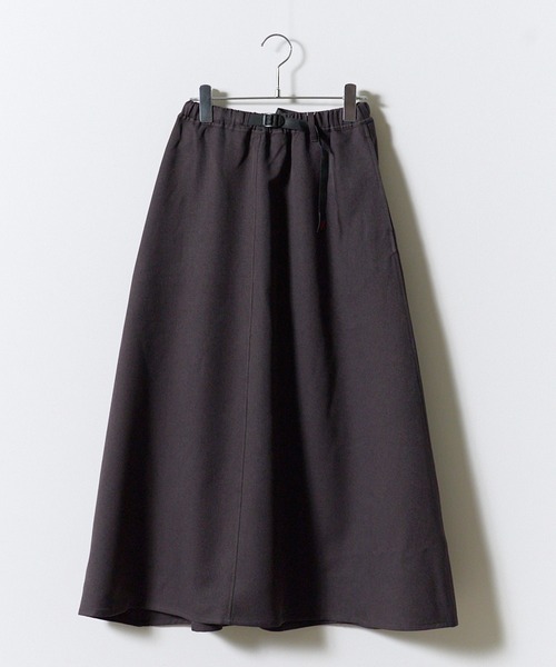 Gramicci（グラミチ） ロング スカート WOOL LIKE FLARE SKIRT ウール