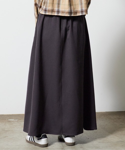 Gramicci（グラミチ） ロング スカート WOOL LIKE FLARE SKIRT ウール