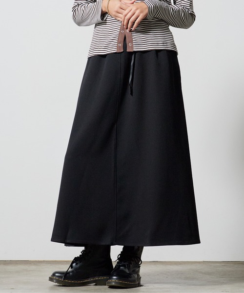 Gramicci（グラミチ） ロング スカート WOOL LIKE FLARE SKIRT ウール