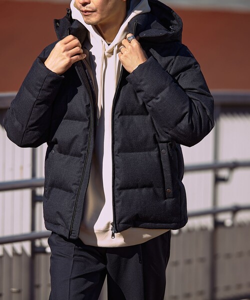 SHIPS（シップス） ダウンジャケット SMALL ブラウン メンズ