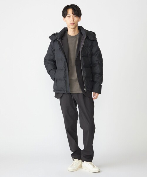 SHIPS（シップス） ダウンジャケット SMALL ブラウン メンズ