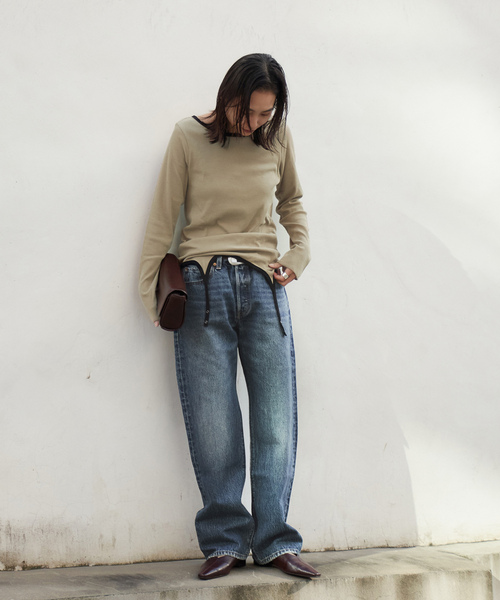 Levi's（リーバイス） ダメージ加工デニムパンツ 28 ライトブルー