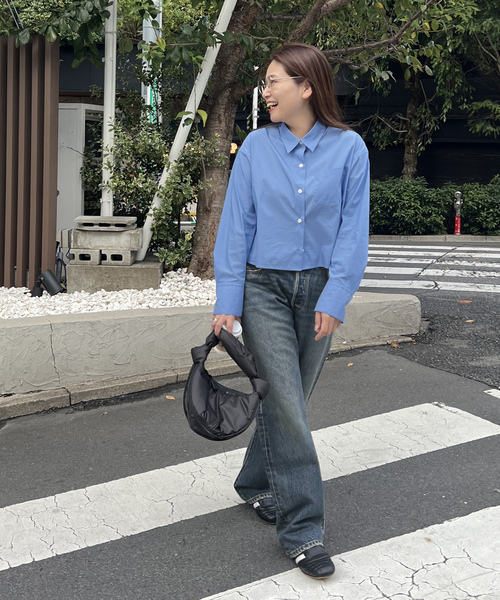 Levi's（リーバイス） ダメージ加工デニムパンツ 28 ライトブルー