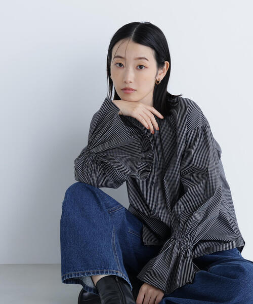 NATURAL BEAUTY BASIC（ナチュラルビューティーベーシック） ブラウス