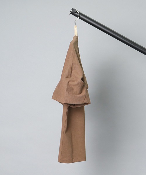 「SEEALL」 半袖カットソー SMALL ブラウン レディース_画像4