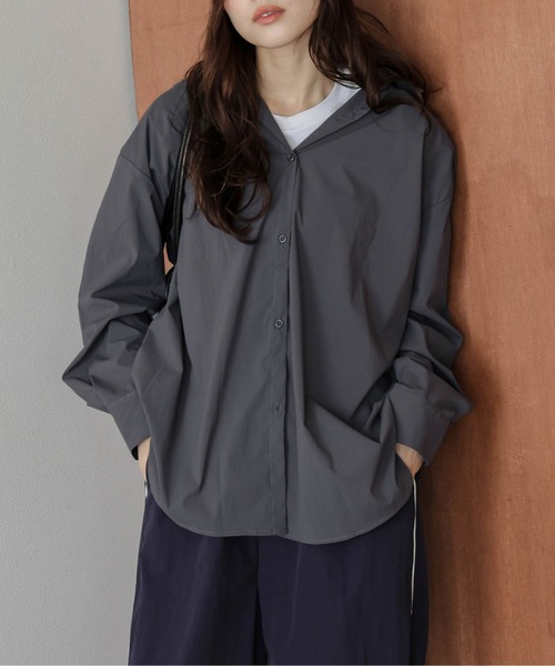 ブラウス シャツ ドライタッチライトシャツ レディース : ZOZOTOWN