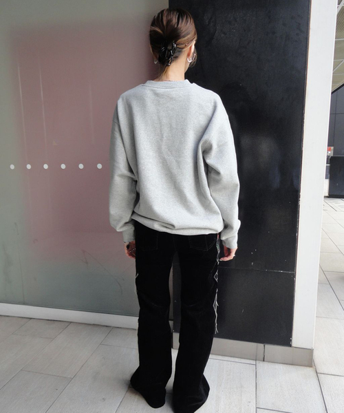 トレーナー スウェット 「Dime/ダイム」 CURSIVE SMALL LOGO CREWNECK
