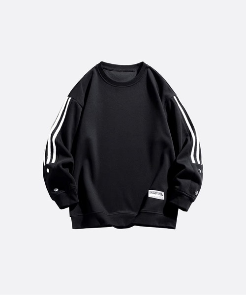 トレーナー スウェット Stripe Docking Sweat メンズ_2