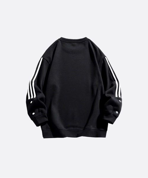トレーナー スウェット Stripe Docking Sweat メンズ_4