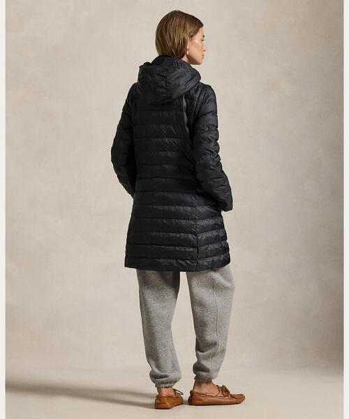 RLX コート アウター コンバーチブル キルテッド コート レディース