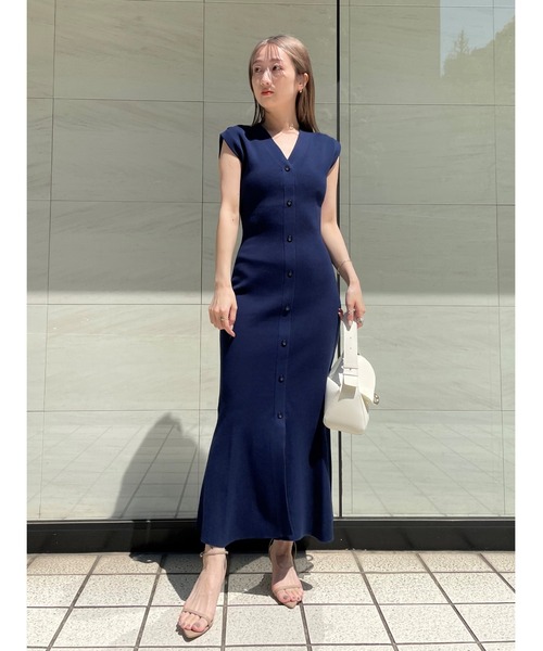 SNIDEL（スナイデル） ニットワンピース ONE SIZE ピンク レディース