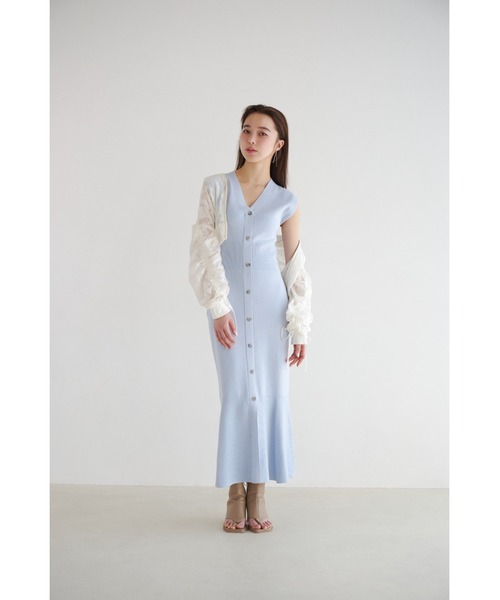 SNIDEL（スナイデル） ニットワンピース ONE SIZE ピンク レディース