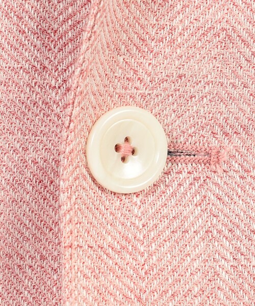 【中古】タリアトーレ TAGLIATORE 2B テーラードジャケット シングル ナイロン ピンク G-DAKAR22K  /EE メンズ TAGLIATORE（タリアトーレ） ジャケット テーラードジャケット