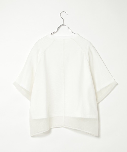 「notch.」 半袖ブラウス M ベージュ レディース_画像6