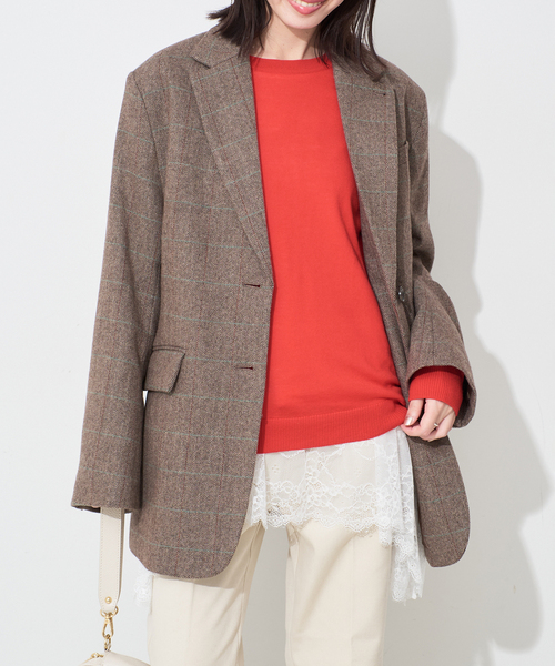 SLOBE IENA（スローブイエナ） tシャツ レースコンビカットソー