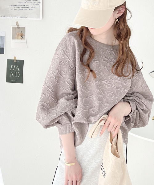 「classicalelf」 7分袖ブラウス LARGE ブラック レディース_画像8