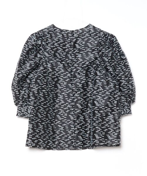 「UNITED ARROWS」 7分袖ブラウス FREE ブラック レディースの画像