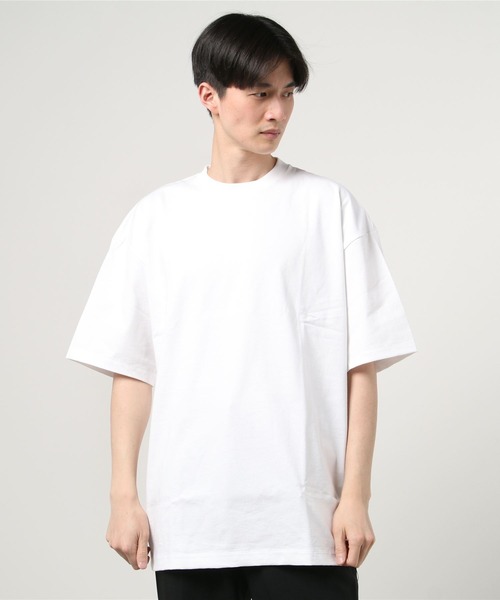 「ATON」 半袖Tシャツ 4 ホワイト メンズ_画像4