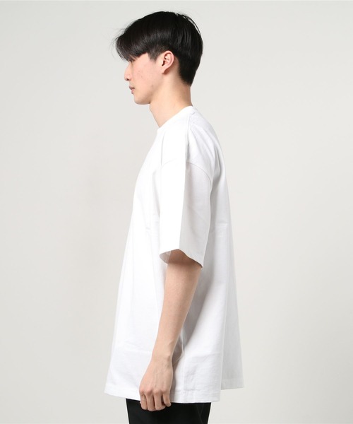 「ATON」 半袖Tシャツ 4 ホワイト メンズ_画像5
