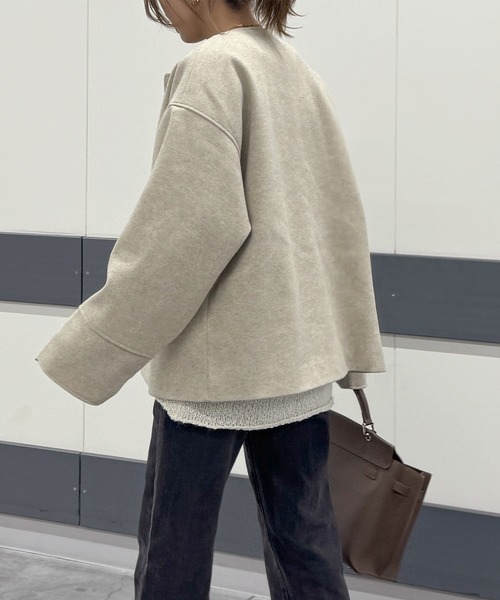 I-SOOK（アイスー） ジャケット ノーカラージャケット ノーカラー