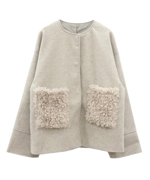 I-SOOK（アイスー） ジャケット ノーカラージャケット ノーカラー