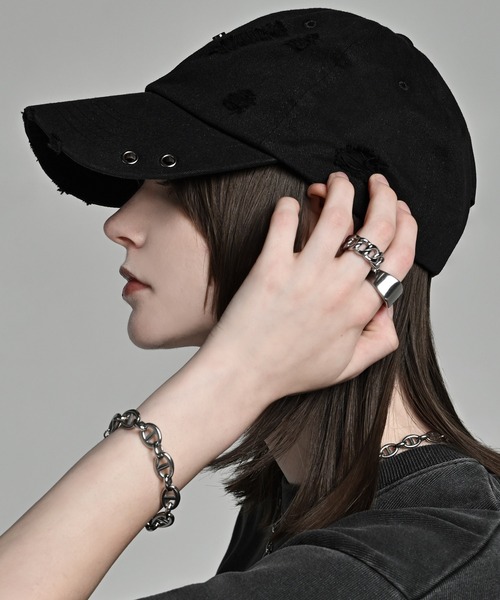 ADRER（アドラー） キャップ 帽子 メンズ THE CAP -deep ＆ wide frame