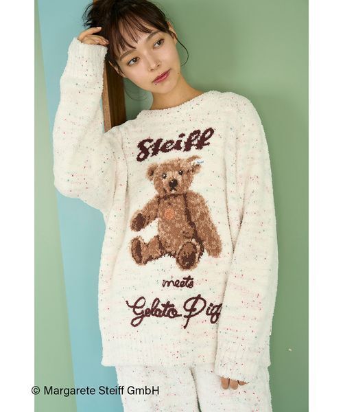 gelato pique（ジェラートピケ） パジャマ ルームウェア 「Steiff
