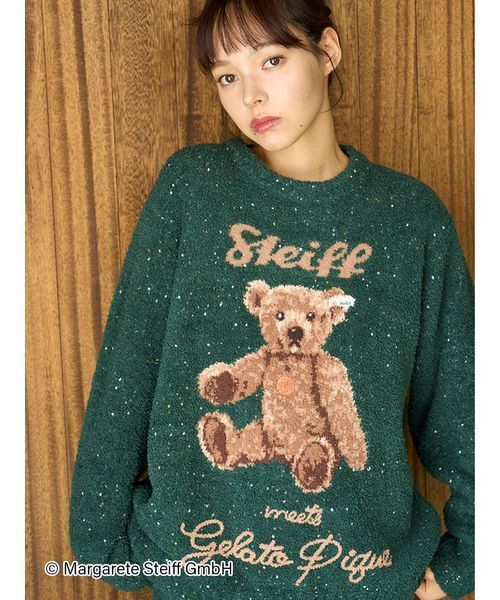 gelato pique（ジェラートピケ） パジャマ ルームウェア 「Steiff