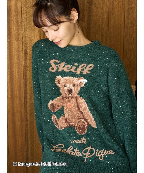 gelato pique（ジェラートピケ） パジャマ ルームウェア 「Steiff