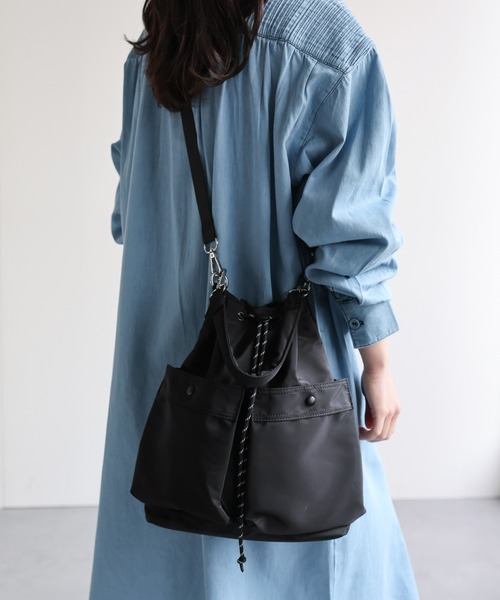 値下BRANTELLA ブランテッラ レザーショルダーバッグ黒AP STUDIO org.jpg