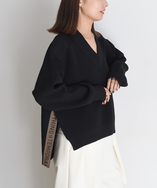 「Eimee Law」 長袖ニット FREE ベージュ レディース_画像2