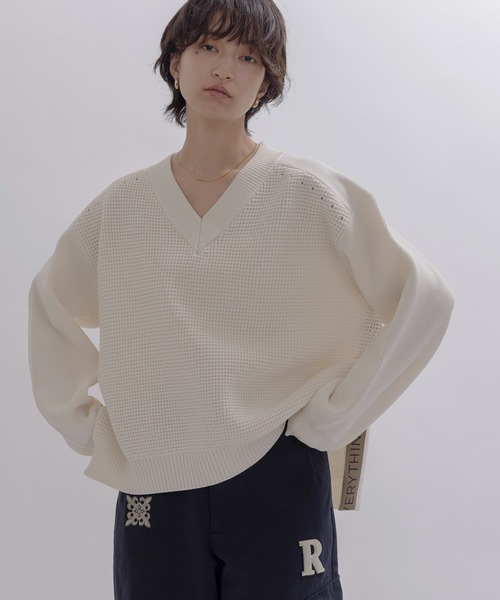 「Eimee Law」 長袖ニット FREE ベージュ レディース_画像3