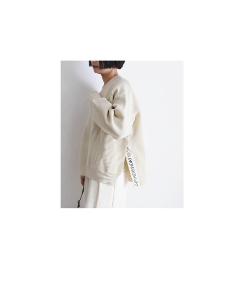 「Eimee Law」 長袖ニット FREE ベージュ レディース_画像4